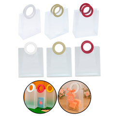 Sacola Presente PVC PLAST Luxo Alça Courino Reforçada 23x27 - comprar online