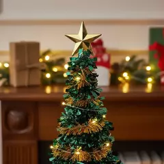 Imagem do Kit Árvore de Natal Festão 50 e 26 cm Decorativa com Estrela