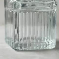 Imagem do Mini Pote Caixa Vidro Laço Presente Cookie Bombom Biscoito