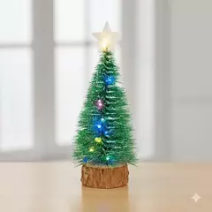 ARVORE LED PINHEIRO 20 CM C/PONTEIRA VILA NATAL - loja online