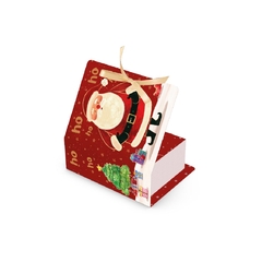 Caixa Papel Livro Noel para 4 Doces Embalagem Natalina p/ Bombons, Trufas, Brigadeiros e Lembrancinhas – Pct c/ 10 Unid - comprar online
