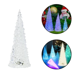 Imagem do Kit Árvore luminária de natal em Led colorida para decoração natalina 3 Tamanhos