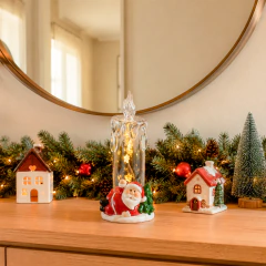 VELA FIO COBRE DECORAÇÃO NATALINA CENÁRIO CASTIÇAL NATAL - loja online