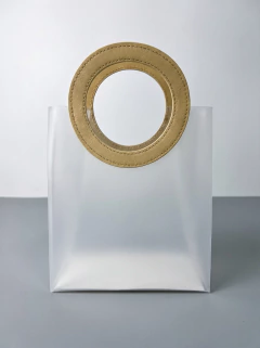 Sacola Presente PVC PLAST Luxo Alça Courino Reforçada 20x23 na internet