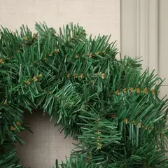 Guirlanda de Natal Verde Tradicional 40 cm Decorativa - comprar online