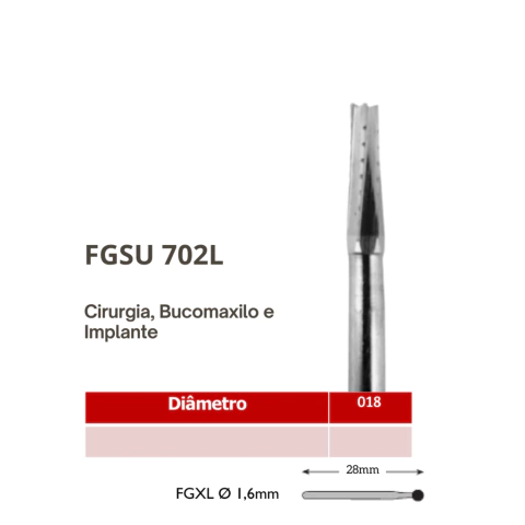 Broca Cirúrgica - 28mm - 702L