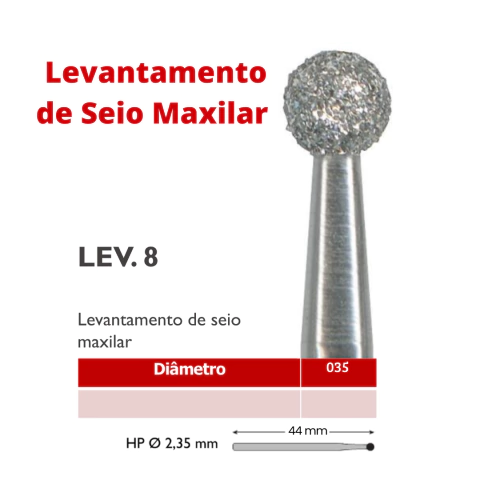 LEVANTAMENTO DE SEIO MAXILAR N8