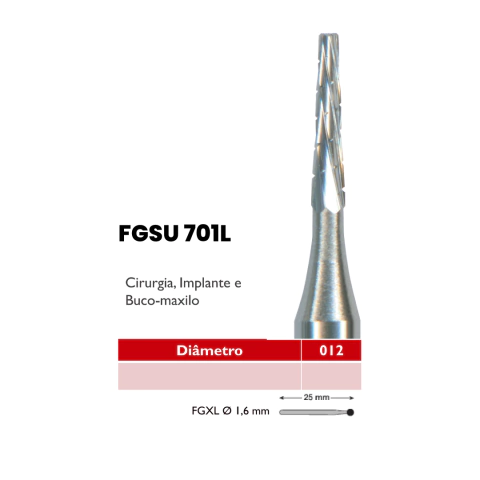 Broca Cirúrgica - 25mm - 701L