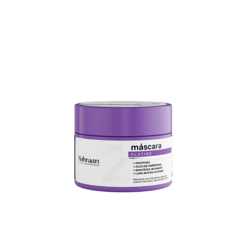 Máscara Matizante Platine Profissional | Nohraan - 300g