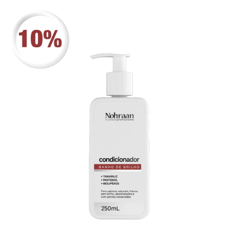 Condicionador Banho de Brilho Profissional | Nohraan 250 ml - comprar online