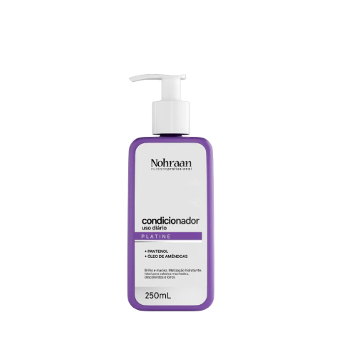 Shampoo Matizante Platine Profissional | Nohraan - 250ml (Uso Diário)