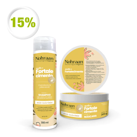 Kit Shampoo + Máscara Fortalecimento | Nohraan - comprar online