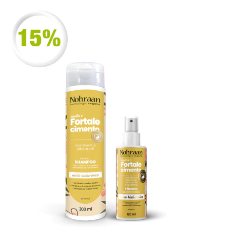 Kit Shampoo + Tônico Fortalecimento | Nohraan - comprar online