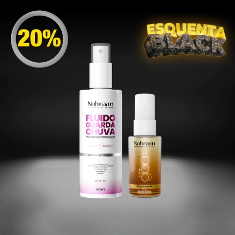 Kit Proteção Antifrizz – Fluido Impermeabilizante Capilar 160ml + Elixir 24k 30ml - comprar online