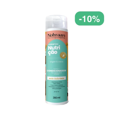Condicionador Nutrição Nohraan Veg | 280ml - comprar online
