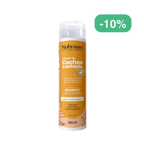 Shampoo ativação dos cachos Nohraan veg | 300ml - comprar online