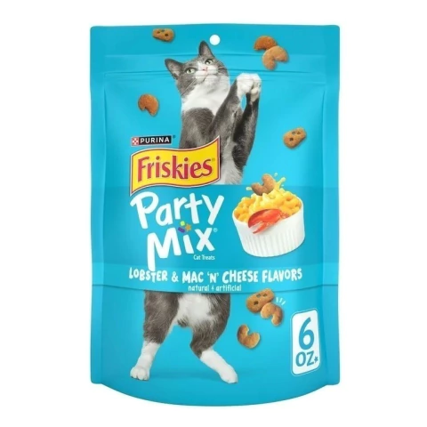 Premios Friskies Party Mix Lobster & Mac N Cheese Flavors - comprar en línea