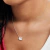 Imagen de Dije con collar de plata Hello Kitty