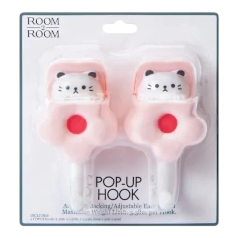 Ganchos de pared michi flor - comprar en línea