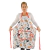 Mandil delantal con estampado de michis - Fygostore