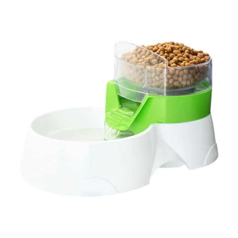 Bebedero electrónico con comedero - comprar en línea