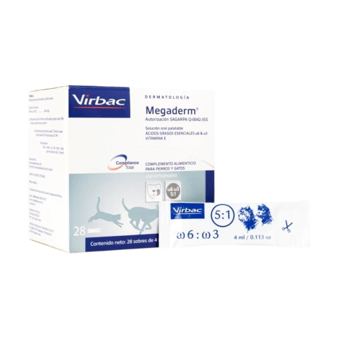 Virbac Megaderm tratamiento de la piel y pérdida excesiva de pelo - comprar en línea