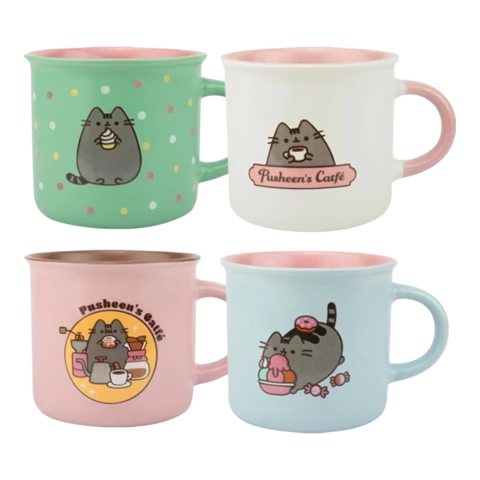 Taza de ceramica tipo pocillo Pusheen - comprar en línea
