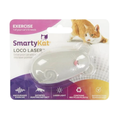 SmartyKat juguete laser en froma de ratón - comprar en línea