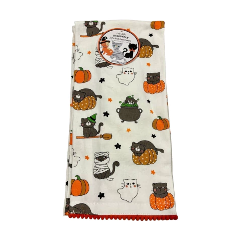 Set 2 toallas de cocina halloween - comprar en línea