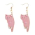 Aretes michi rosas - comprar en línea