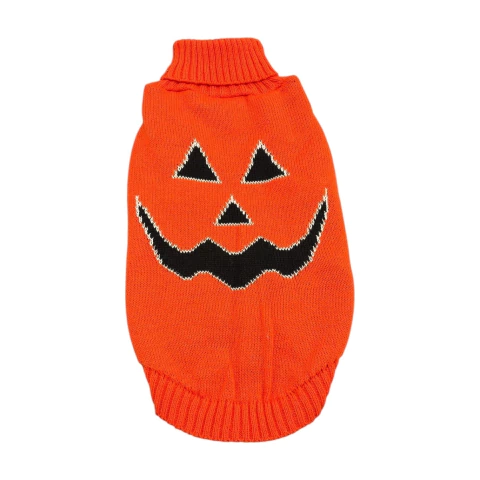 Suéter para michi calabaza glow in the dark - comprar en línea