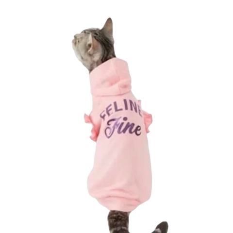 Sudadera para michi feline fine - comprar en línea