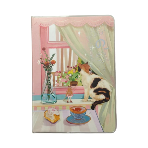 Libreta con hojas decoradas - comprar en línea