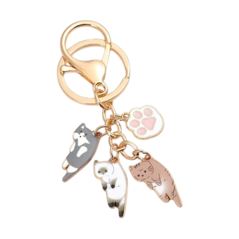 Llavero michis colgantes - comprar en línea