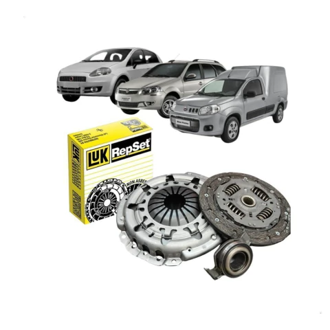 Kit Embreagem Palio Siena Strada Idea 1.4 8V 190mm 20 Estrias