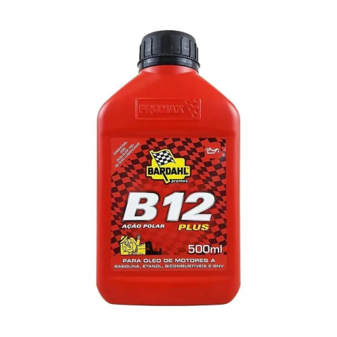 Aditivo de Motor Bardahl B12 Plus 500ml Limpeza Motor