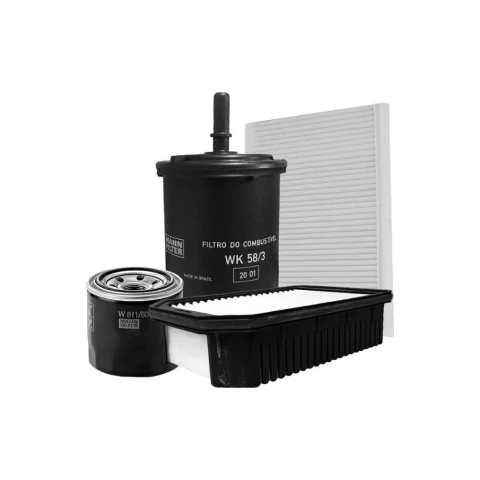 Kit Filtros HB20 1.6 16V 2012 A 2019 Mann