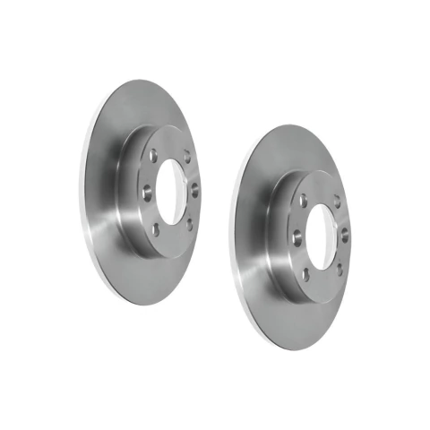 Par Disco Freio Traseiro Solido Peugeot 307 1.6 E 2.0 247 Mm