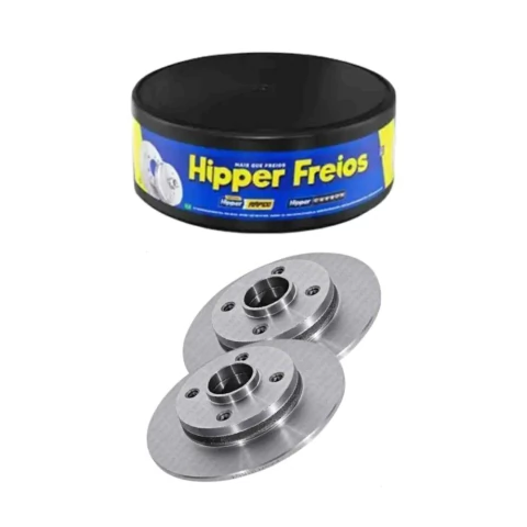 Par De Discos Freio Tras. Sólido Peugeot 208 249mm