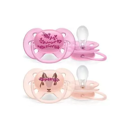 CHUPETE ULTRA SOFT DECO (6-18m) NENA x2 - comprar online