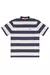 CAMISETA LISTRADA "PC" NAVY-OFF WHITE - comprar online