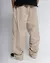 Calça Big Sarja Fire Throw Up (Bege) - comprar online