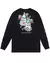 Camiseta Stranger Manga Longa Cry Now (Preta)