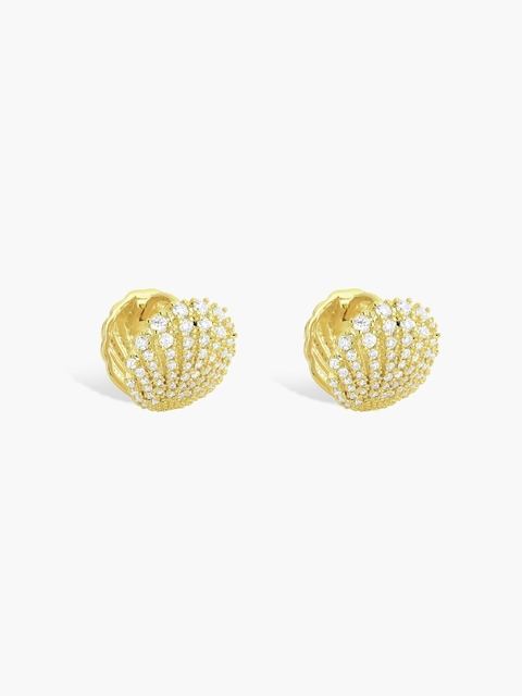 Brinco Concha Ouro - comprar online