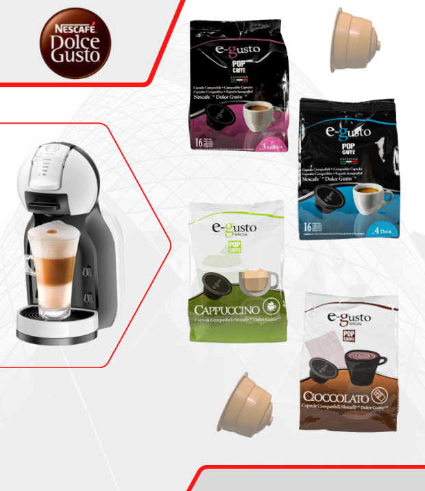 CÁPSULAS PARA DOLCEGUSTO
