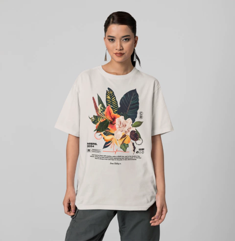 Camiseta Oversized Botanic - comprar online