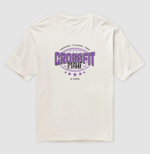 Camiseta Oversized CrossFit Mahí Purple - comprar online