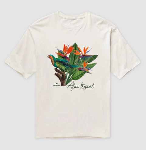 Camiseta Oversized Alma Tropical - comprar online