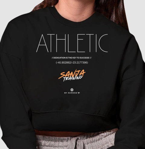 Moletom Cropped Athletic Sanja Training - comprar online