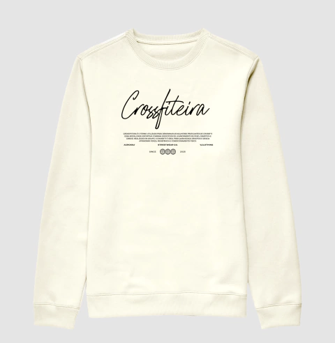 Moletom Suéter Crossfiteira - comprar online